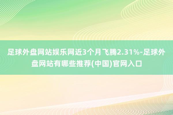 足球外盘网站娱乐网近3个月飞腾2.31%-足球外盘网站有哪些推荐(中国)官网入口